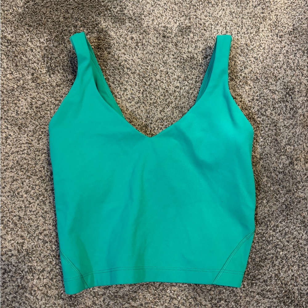 lululemon athletica Teal Tank Toplike new